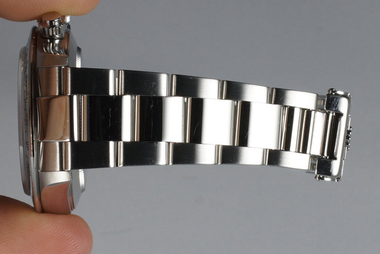 1997 Rolex SS Zenith Daytona 16520 Black Dial