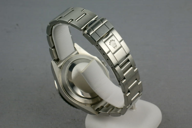 Rolex GMT Ref: 16710 Z serial with Box and Papers Coke Insert