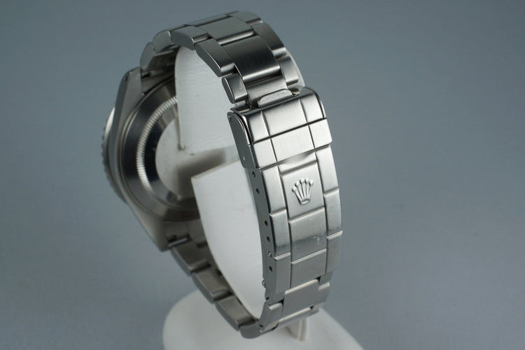 2001 Rolex Submariner 16610 with Box and Papers