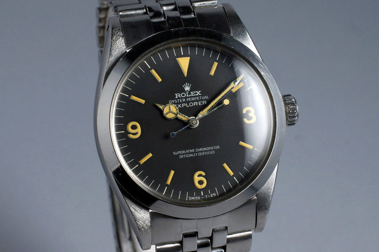 1967 Rolex Explorer 1 1016 with Box and Punched Papers