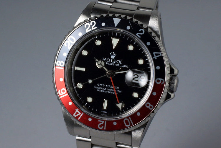 1991 Rolex GMT 16700 Service Dial