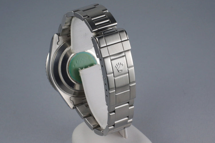 1999 Rolex Submariner 16610 with Box and Papers FULL SET