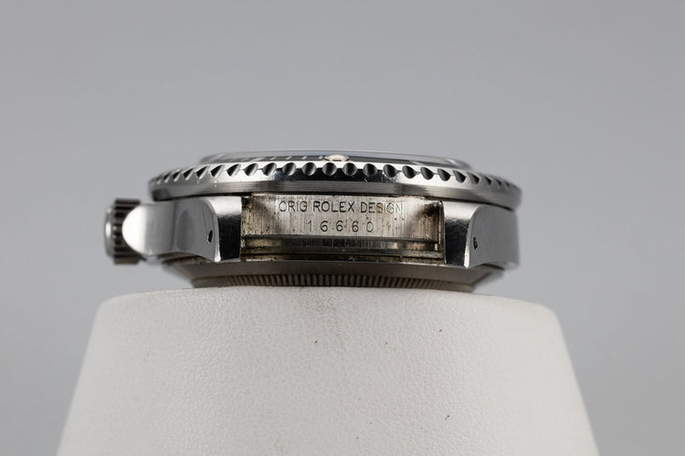 1984 Rolex Sea-Dweller 16660 with Spider Cracked Dial
