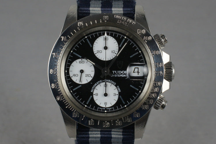 1993 Tudor Chronograph Big Block 79180 with Black Dial