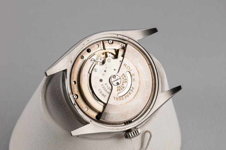 1953 Rolex Oyster Perpetual Explorer 6150 Gilt Dial with Military Clearance Diver Engraving