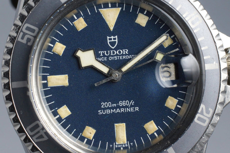 1968 Tudor Submariner 7021/0 Blue Snowflake Dial with "Ghost" Insert