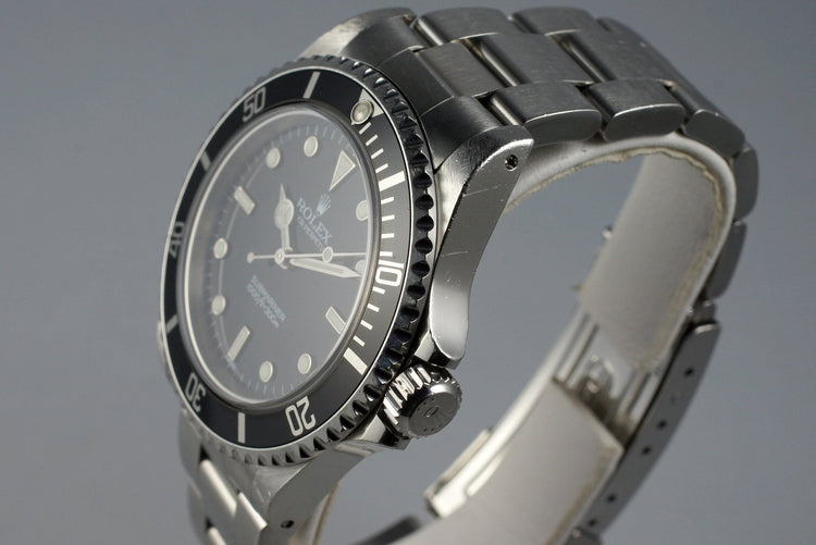 1997 Rolex Submariner 14060 with Box and Papers