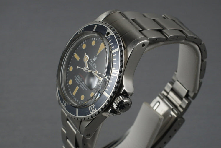 1971 Rolex Red Submariner 1680 Mark 5 Dial