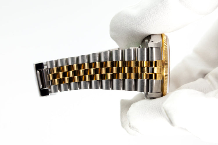 1991 Rolex Two Tone DateJust 16233 Silver Dial