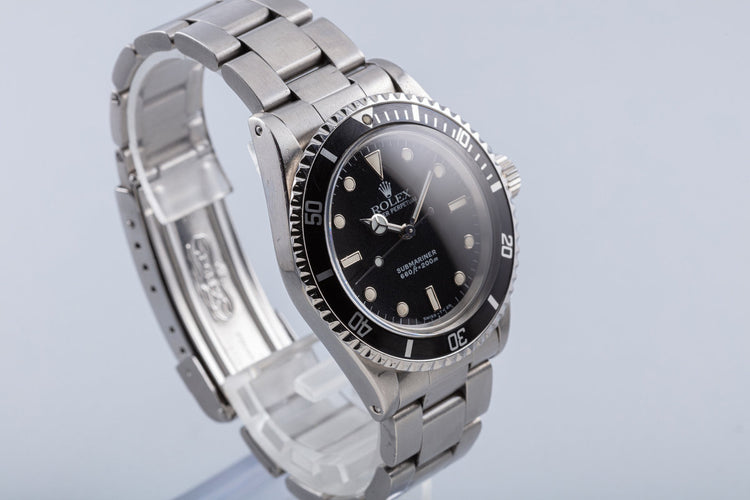 1988 Rolex Submariner 5513 Glossy Dial