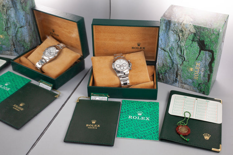 1997 Rolex Zenith Daytona 16520 White Dial with Box