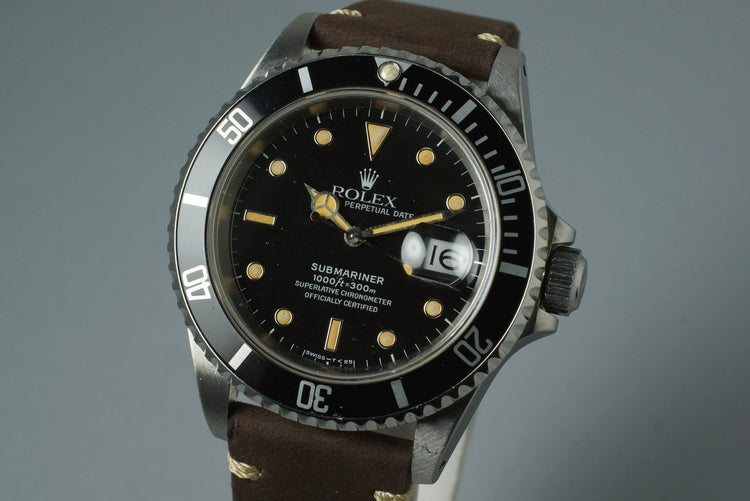 1991 Rolex Submariner 16610