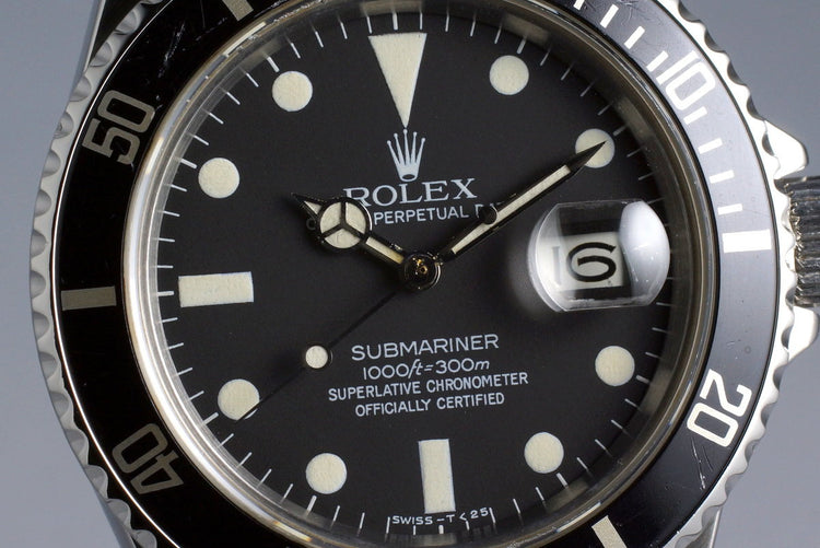 1981 Rolex Submariner 16800