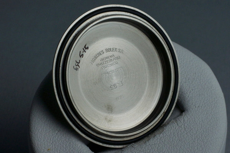 1965 Rolex Submariner 5513 Glossy Gilt Meters First Dial