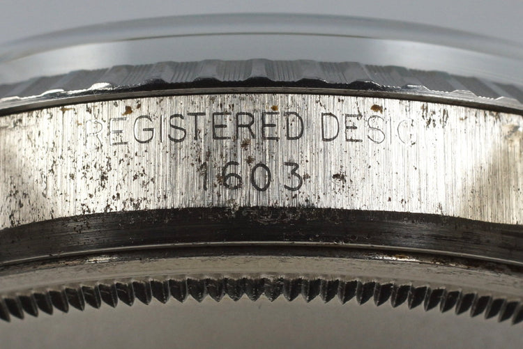 1972 Rolex DateJust 1603 Silver Dial