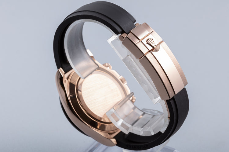 2018 Rolex 18K Everose Gold Daytona 116515LN with Box & Card