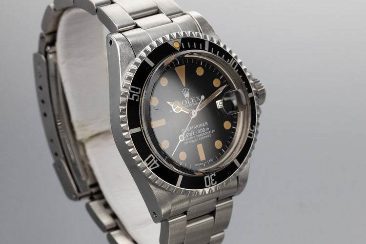 1978 Rolex Submariner 1680 Pumpkin Dial