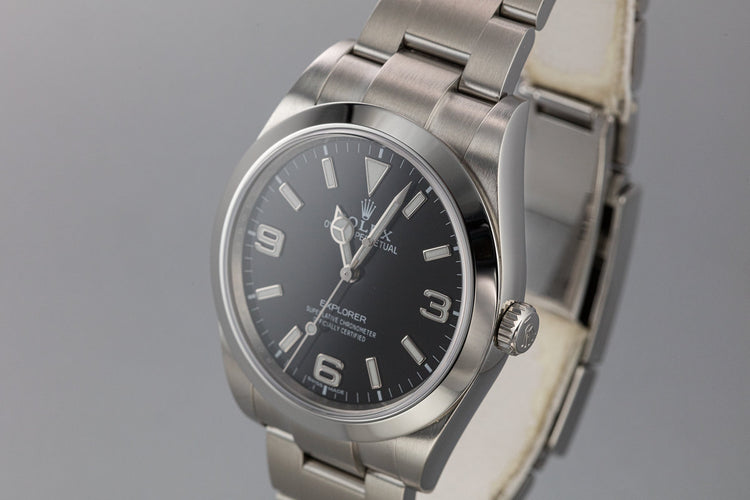 2017 Rolex Explorer 214270 with Box and Papers