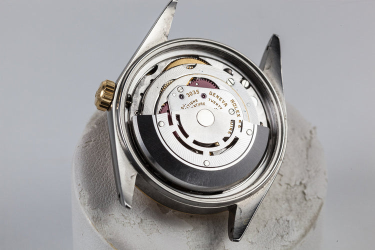 1985 Rolex DateJust 16013 Gold Tapestry Dial with Box and Papers