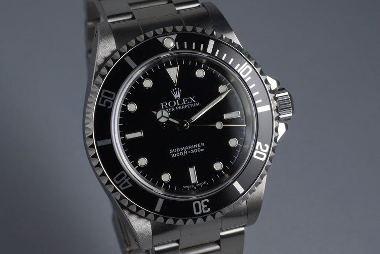2001 Rolex Submariner 14060M