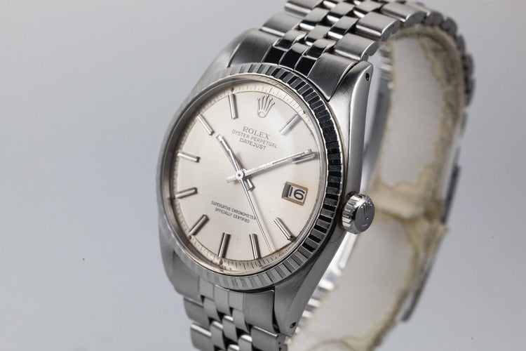 1981 Rolex DateJust 1603 Silver Dial