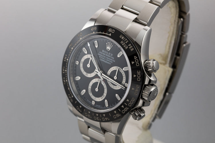 2018 Rolex Daytona 116500LN Black Dial with Box and Papers