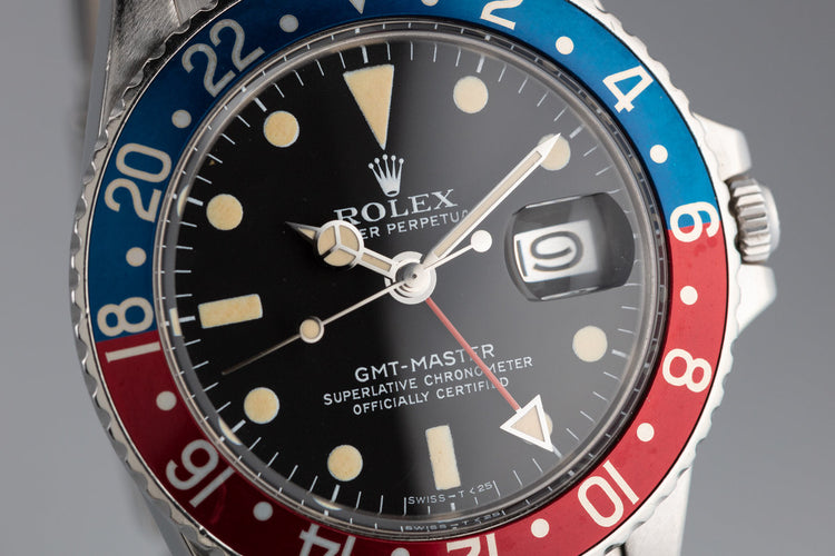 1972 Rolex GMT-Master 1675 "Pepsi"