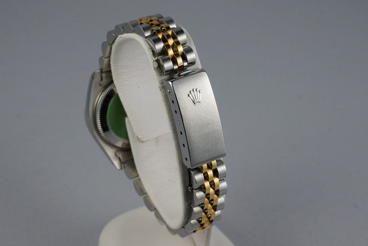 1987 Rolex Ladies Two Tone DateJust 69173 with Box and Papers