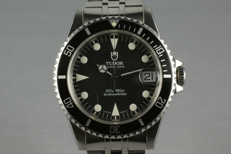 Tudor Submariner 75190 Rolex Crown Club