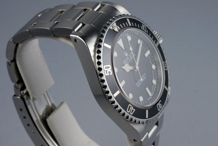 2002 Rolex Submariner 14060M