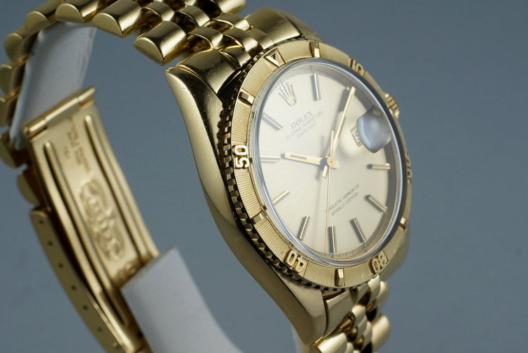 1973 Rolex YG DateJust Thunderbird 1625