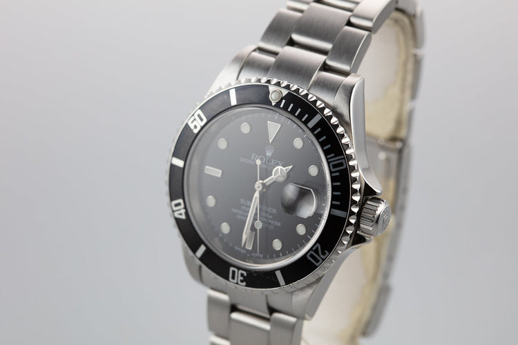 2003 Rolex 16610 Submariner