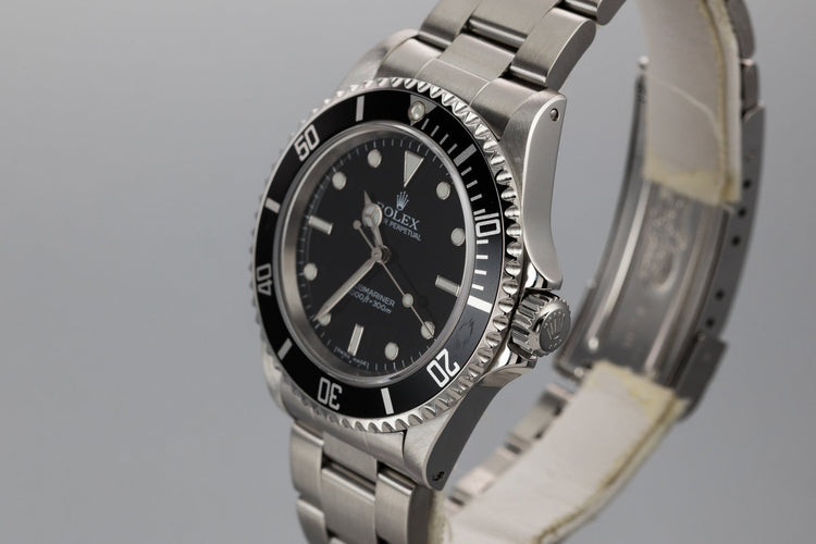 2006 Rolex Submariner 14060M with Box and Papers