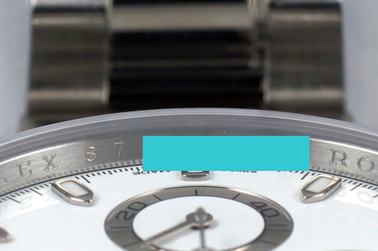 2014 Rolex Daytona 116520 White Dial with Box and Papers