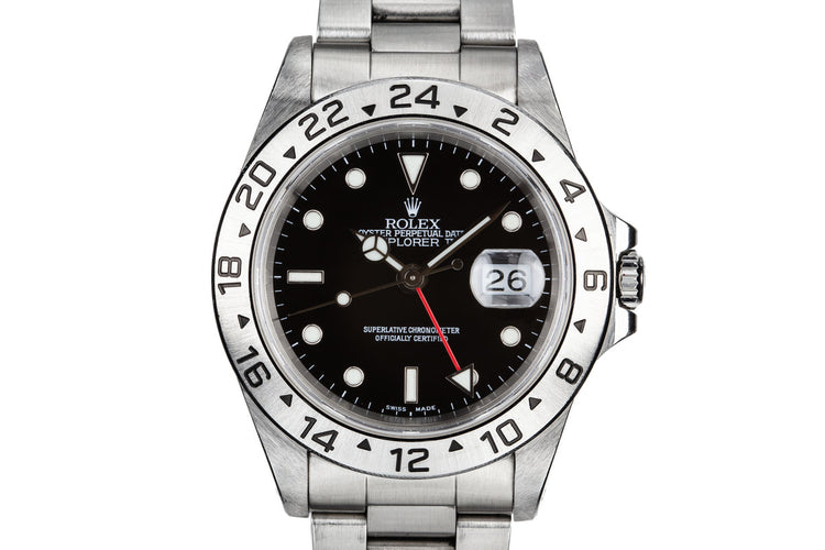 2000 Rolex Explorer II 16570 with Box and Papers