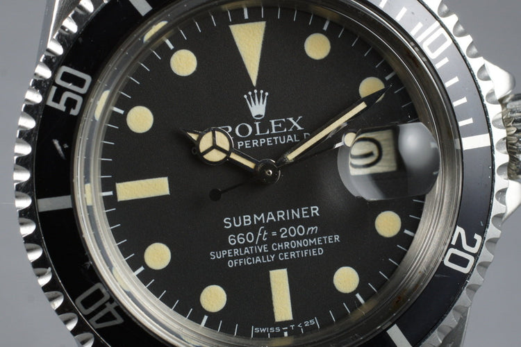 1979 Rolex Submariner 1680 with Box and Papers