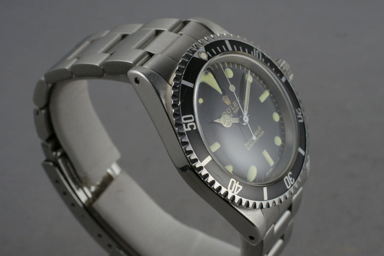 1966 Rolex Submariner 5513 with Glossy Gilt Dial