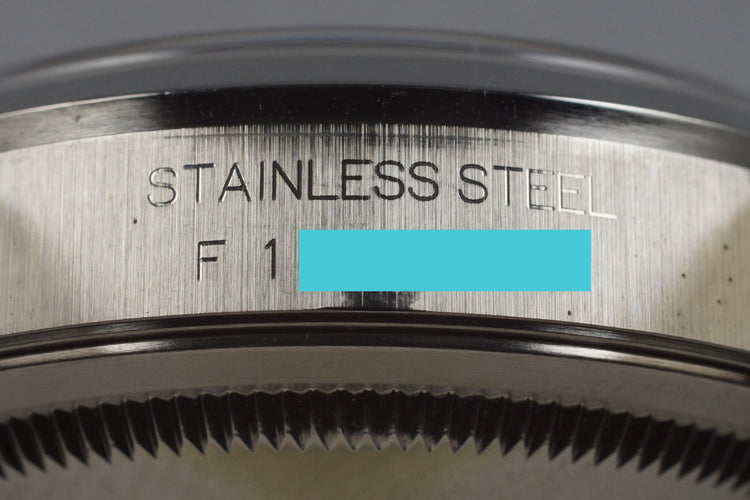 2003 Rolex DateJust 16200 with White Roman Dial