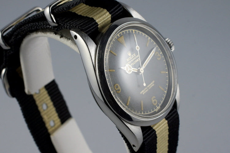 1960 Rolex Explorer 1016 Glossy Gilt Dial with Papers