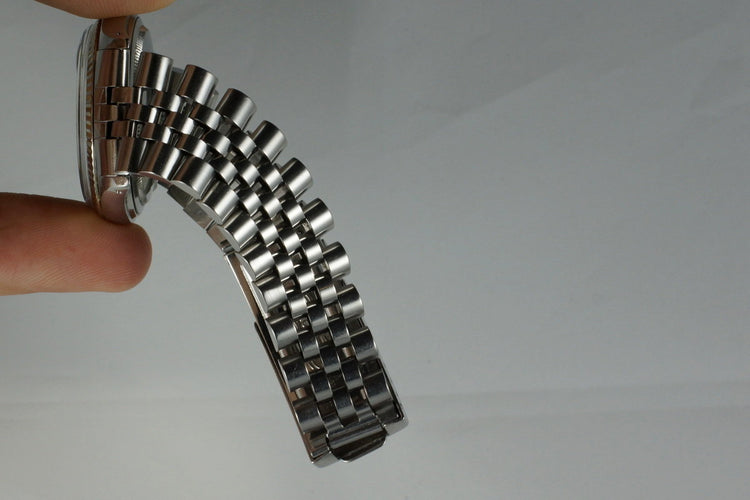 1972 Rolex DateJust 1601 Blue Textured Dial