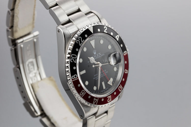 2002 Rolex GMT-Master II 16710 "Coke" with Box and Papers