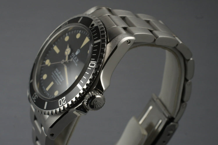 1962 Rolex Submariner 5512 PCG with Service Papers