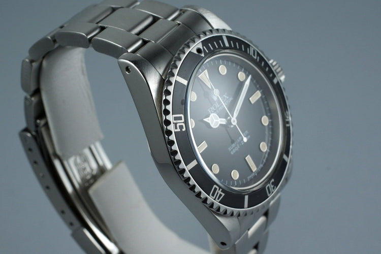 1985 Rolex Submariner 5513 Spider Dial