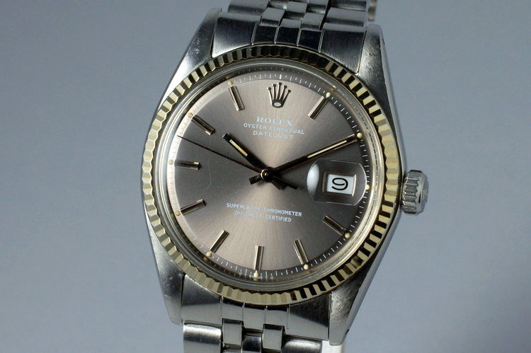 1972 Rolex DateJust 1601 Gray Sigma Dial