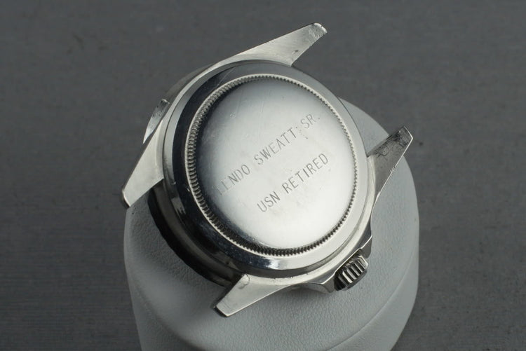 Rolex Submariner 5512 PCG with 4 line chapter ring exclamation dial