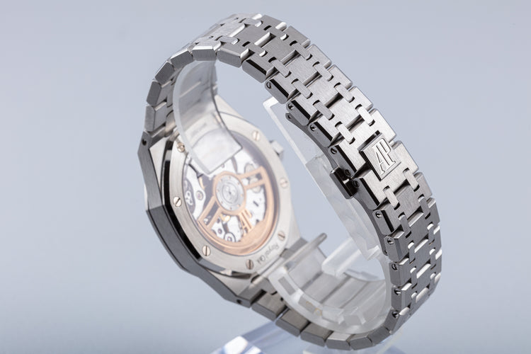 2020 Audemars Piguet 15500ST.00 Royal Oak Black Dial with Box & Papers