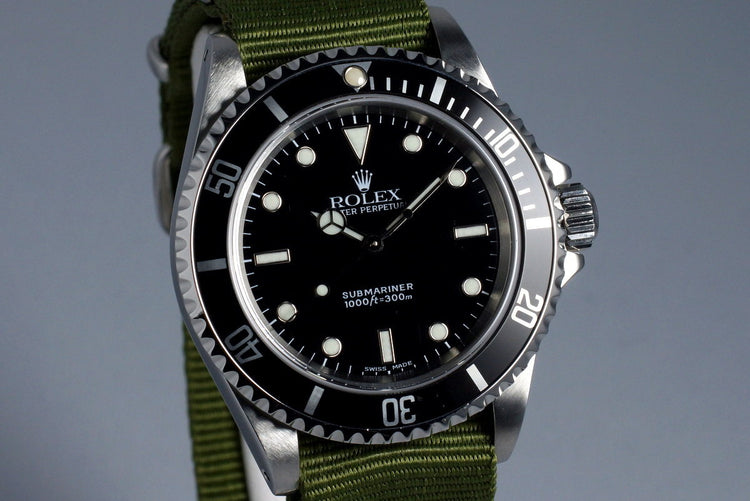 1999 Rolex Submariner 14060