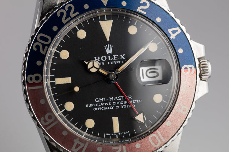 1972 Rolex GMT-Master 1675 with Mark 2 Dial