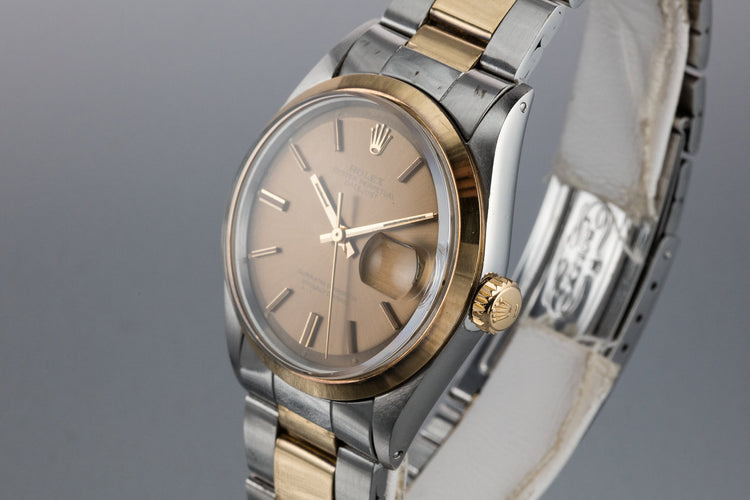 1972 Rolex Two-Tone DateJust 1600 with London Sky Dial