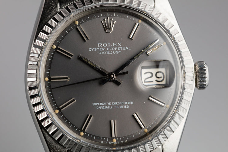1973 Rolex DateJust 1603 with Grey Sigma Dial